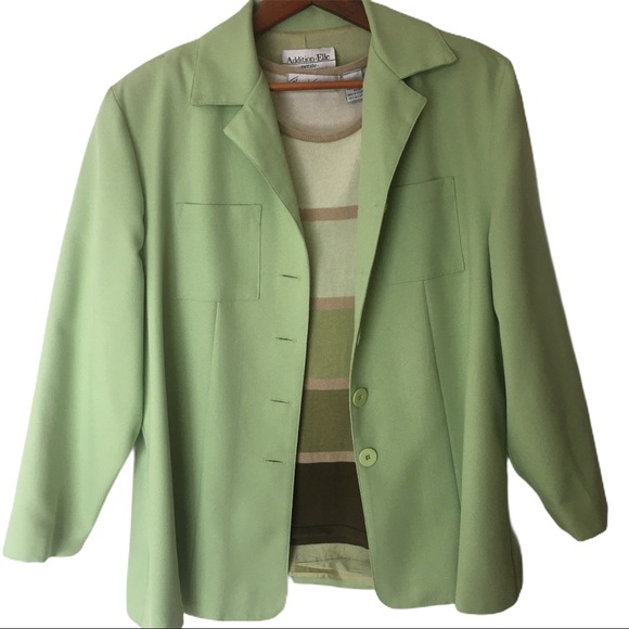 2/$25- Gloria Vanderbilt Sleeveless Ombré Green Knit Top - Picture 5 of 13